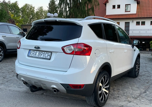 Ford Kuga cena 33900 przebieg: 180000, rok produkcji 2009 z Trzebnica małe 596